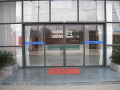 企業(yè)感應門安裝案例